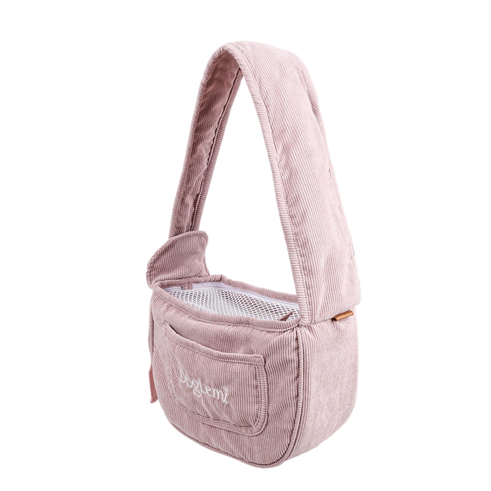 Harnais pour animaux de compagnie, sac imperméable pour chat, petit harnais respirant pour chien, harnais confortable pour animaux de compagnie avec sangles, filet respirant sac de transport