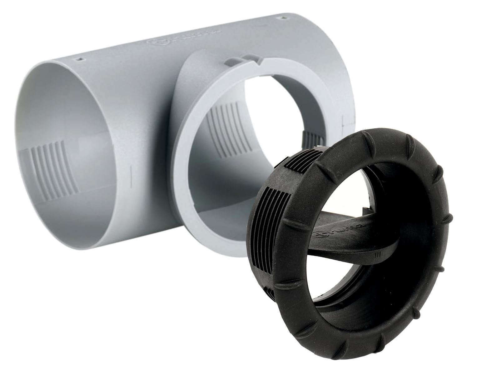 Ventilateur T TL et sortie d'air embout EN noir pour chauffage Truma