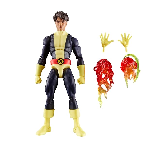 Marvel Legends Series, Marvel'S Sunspot, Figura Coleccionable X-Men '97 a Escala de 15 cm