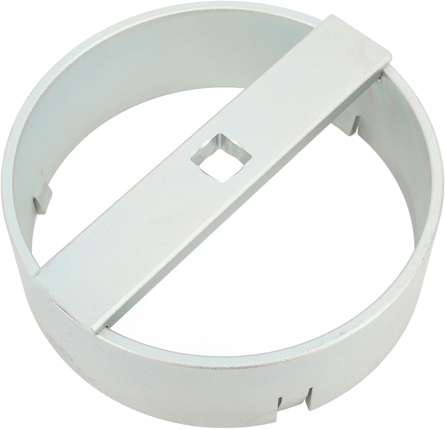 T10202 Fuel Pump Sealing Ring Removal Tool, Steel Construction, 120mm Internal Diameter, Professional Gasoline Pump Wrench for Vehicle Maintenance