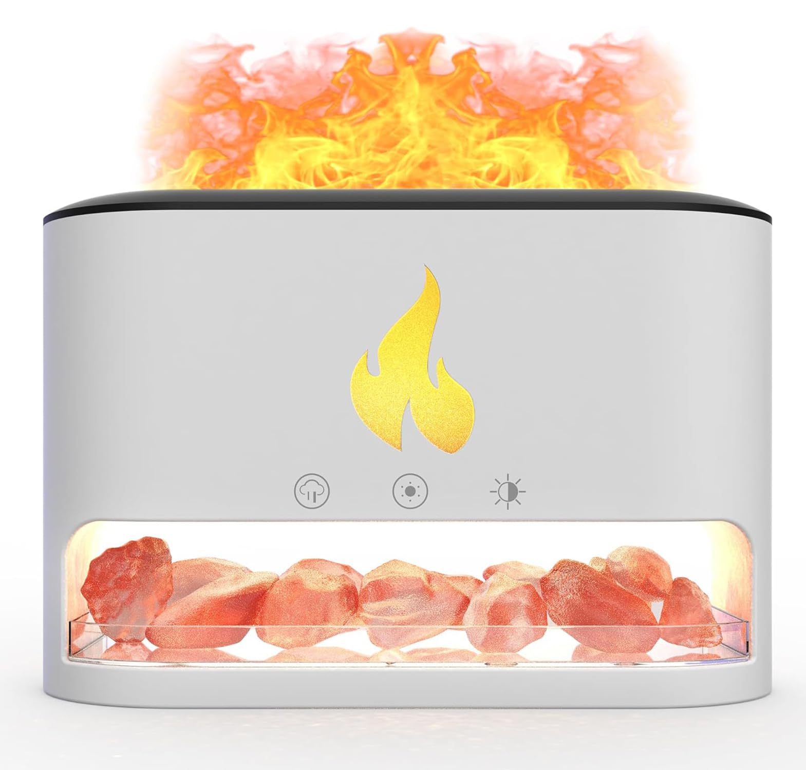 House of Quirk Plastic Flame Diffuser Essential Oil Fire Diffuser With Waterless Auto-Off Protection 250 Ml Aromatherapy Portable Diffuser For Home, Office, Bedroom (Black) (B0CB6HM3NK) Amazon Price History, Amazon Price Tracker