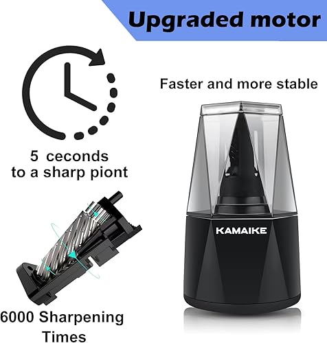 Miniatura 3 de Sacapuntas sacapuntas eléctrico sacapuntas de colores sacapuntas automáticos para lápices de 0236-0315in n 2lápices de colores