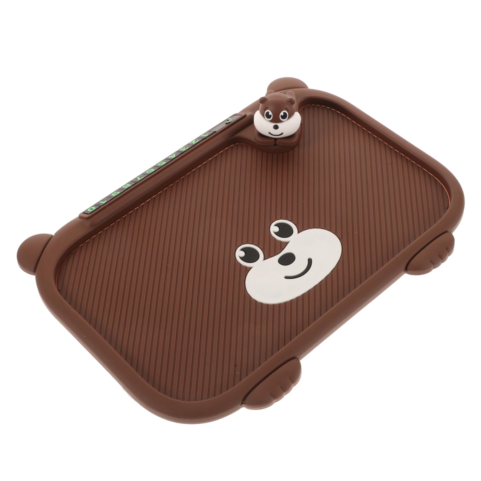 PRETYZOOM On Board Non Slip Mat Car Dashboard Mat Non Slip Phone Pad for Car Anti Slip Mat Auto Phone Holder Car Dash Phone Holder Dash Mat Car Dashboard Phone Holder Light Brown