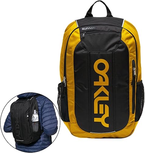 Miniatura 2 de Oakley Mochila Enduro 30 para hombre de 20 L para senderismo mochilero campamento paquete con botella de agua Designer iWear con mosquetón Amarillo