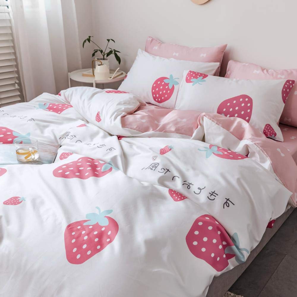 Trapunta di Lino Trapunta Set di Due Pezzi Ragazza Cuore Biancheria da Letto in Tre Pezzi Dormitorio per Studenti in Cotone Singolo Giallo, 1,2,0 m Letto 220 x 240 cm