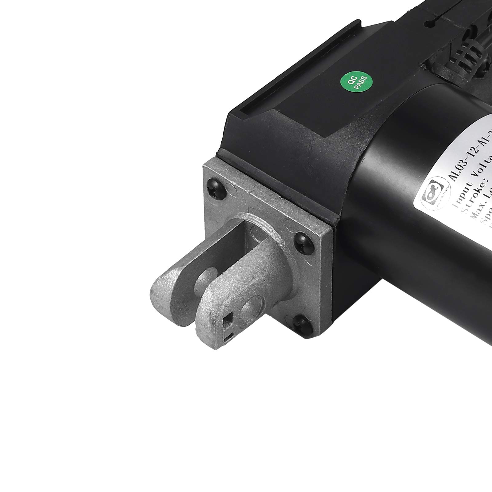 Accionamiento lineal, DC 12 V, 6000 N, motor lineal, 200 mm, actuador eléctrico, actuador lineal, palanca, motor eléctrico, accionamiento ajustable para automóviles, muebles, médicos