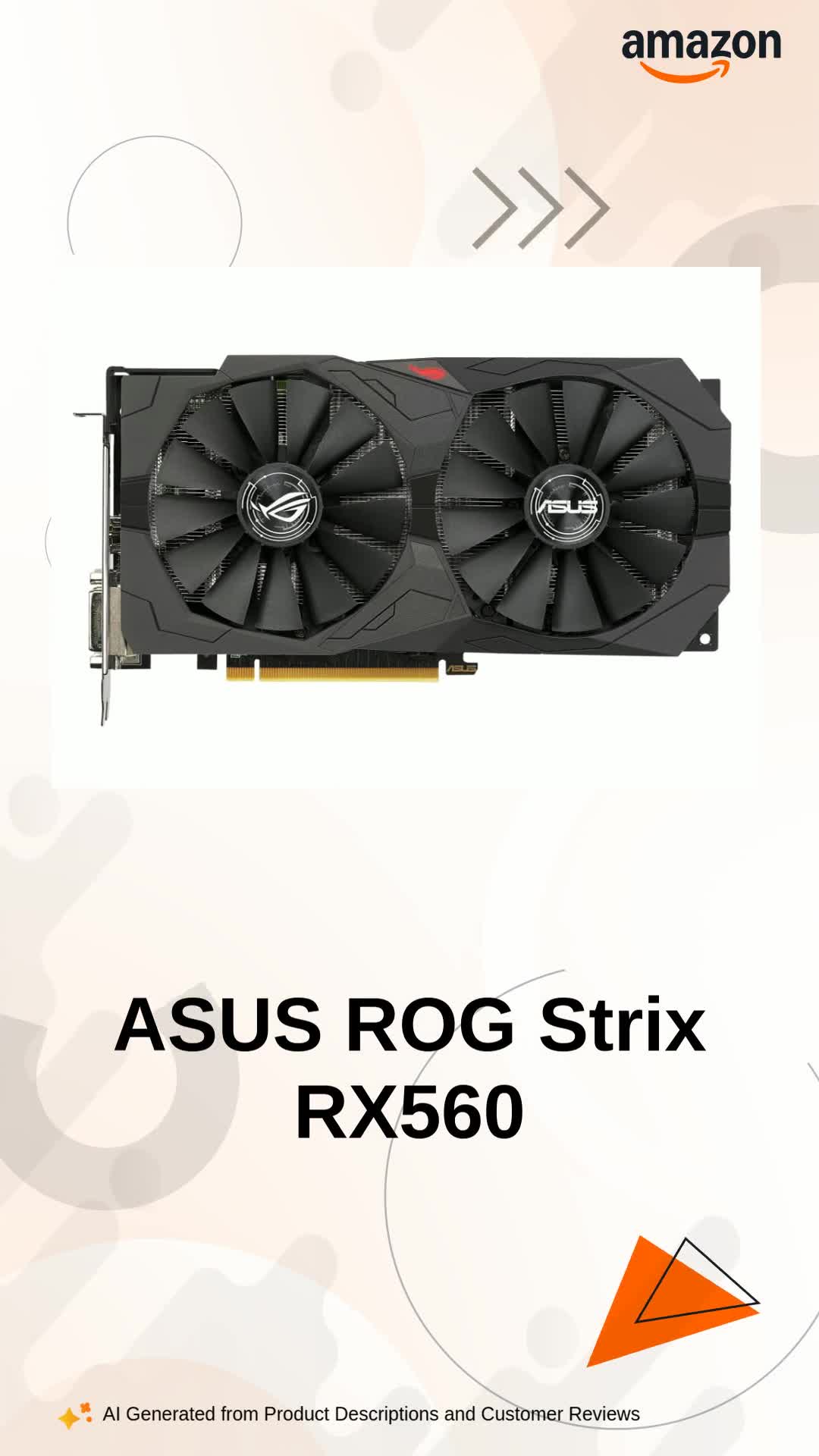 Amazon.in: Buy ASUS Republic of Gamers Strix Radeon RX 560 16CU