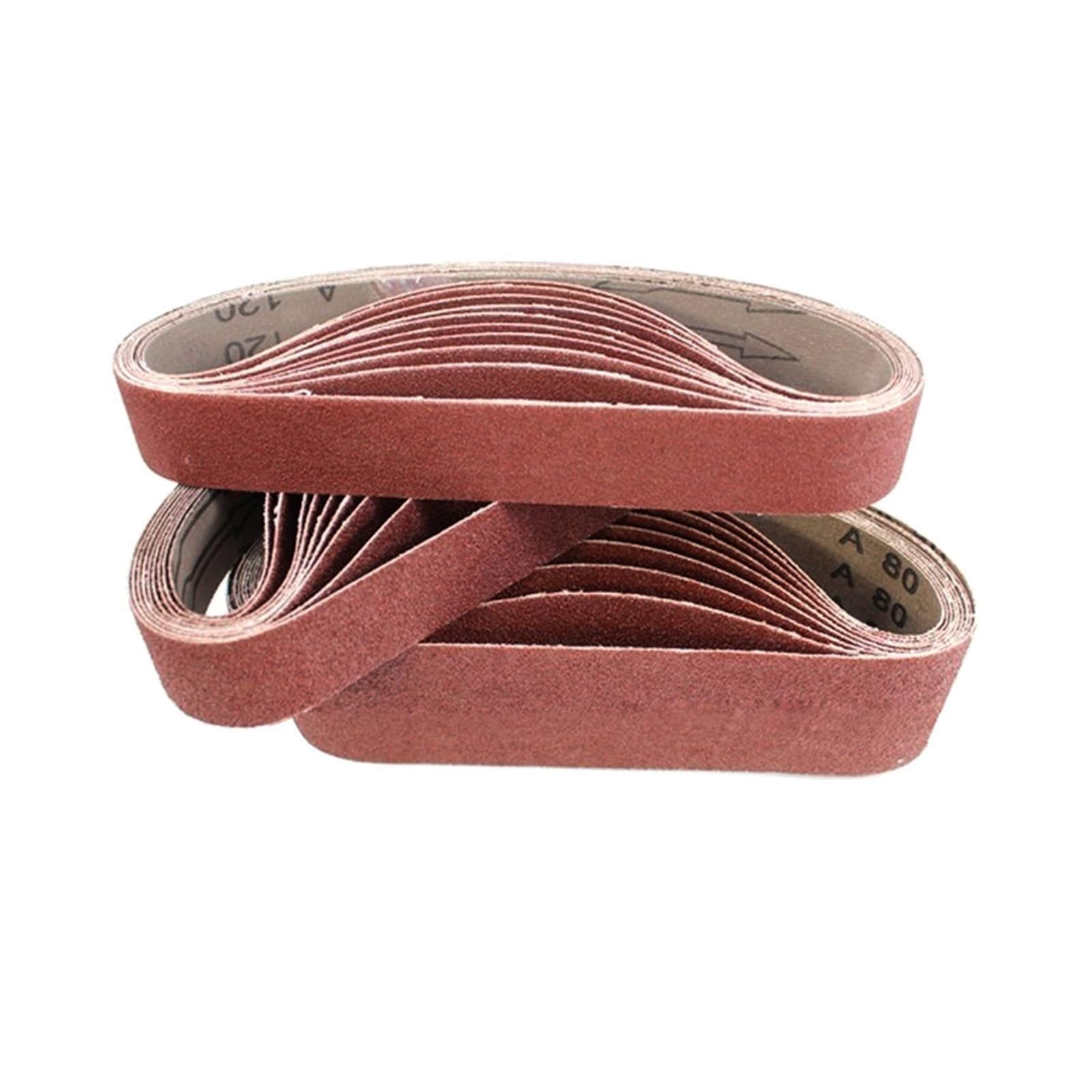 Bande de ponceuse 330x30mm lot de 10 bandes abrasives mixtes P120 à P1000 pour bois