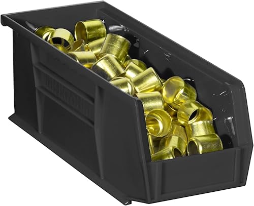 Miniatura 9 de Akro-Mils 3022411-inch by 4-inch by 4-inchApilamiento de plástico colgando akro bin, Berry, 12-pack