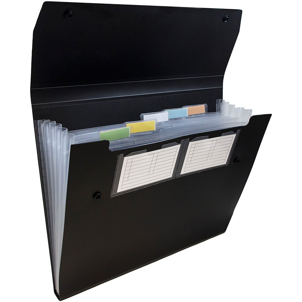 Amazon | Jam用紙6ポケットExpanding File with Snap Closure – Letter
