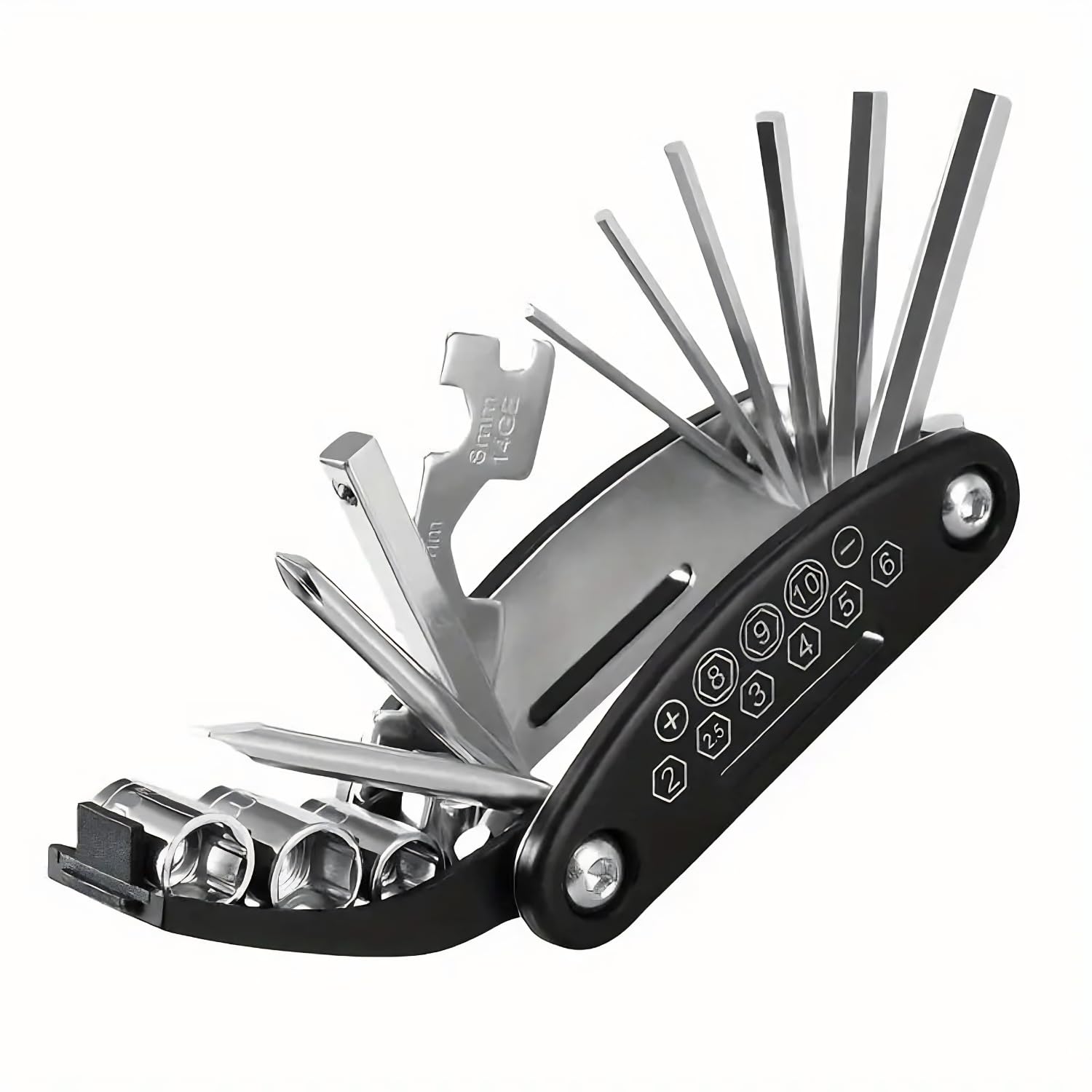 Cycle 15 in 1 Cycle Tool kit Multi-Purpose Mountain Cycle Repair Tool kit Allen Key Spoke Cycle Tool kit Set All Cycle (Cycle Tool kit)-picture-13