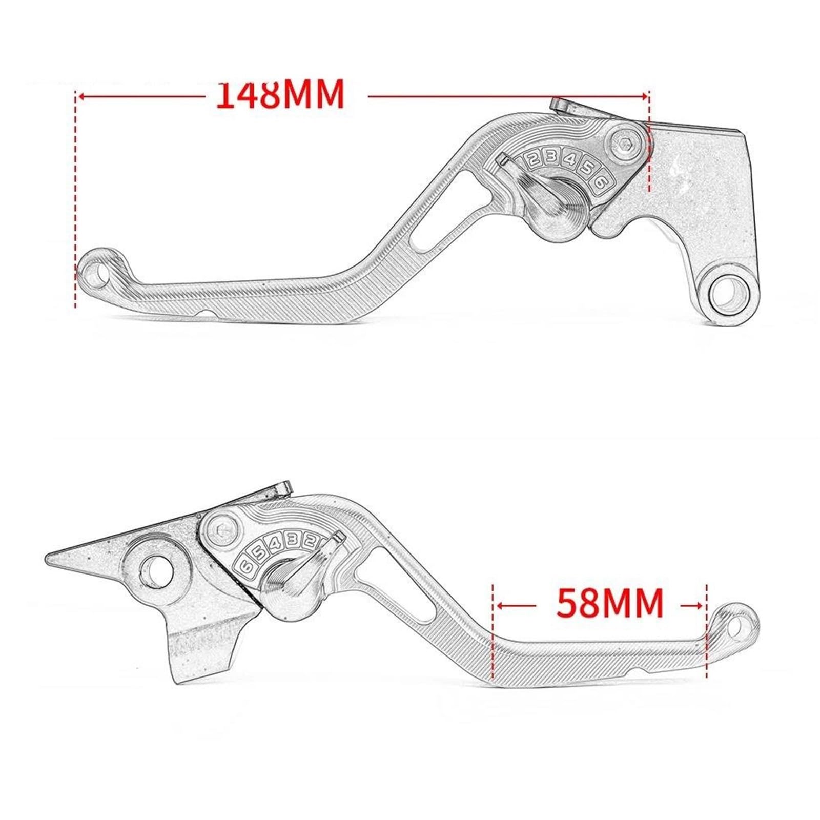 YSDEACE para BMW para R Nine TR NINET RNINET RNINE T 2017-2023 Palancas De Embrague Freno Ajustables CNC para Motocicleta manetas Moto Ajuste(Dark Grey)