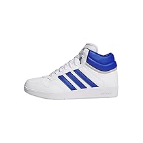 adidas Unisex – Adulto Hoops 4.0 Mid Shoes, Ftwr White Team Royal Blue Grey Two, 46 2, 3 EU