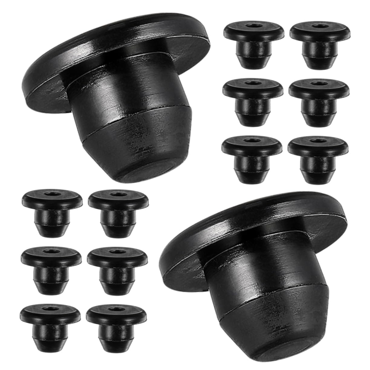 BESTonZON Bottle Jack Filler Plug 24pcs Rubber Seals Hydraulic Floor Jack Plugs Easy Installation Leak-Proof Design