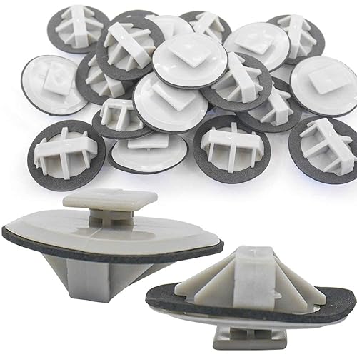 Miniatura 7 de Mean Mug Auto 13126-19133A 20x Clips de retención de moldeo basculante de falda lateral - Compatible con Mazda - Reemplaza OEM # BP4L51SJ3