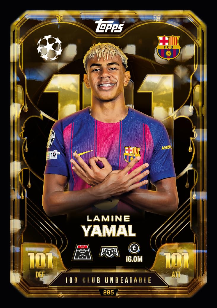 Topps UCC Match Attax Extra 2026 Mega Tin Pyskicks 48 cartas 3 tarjetas LE