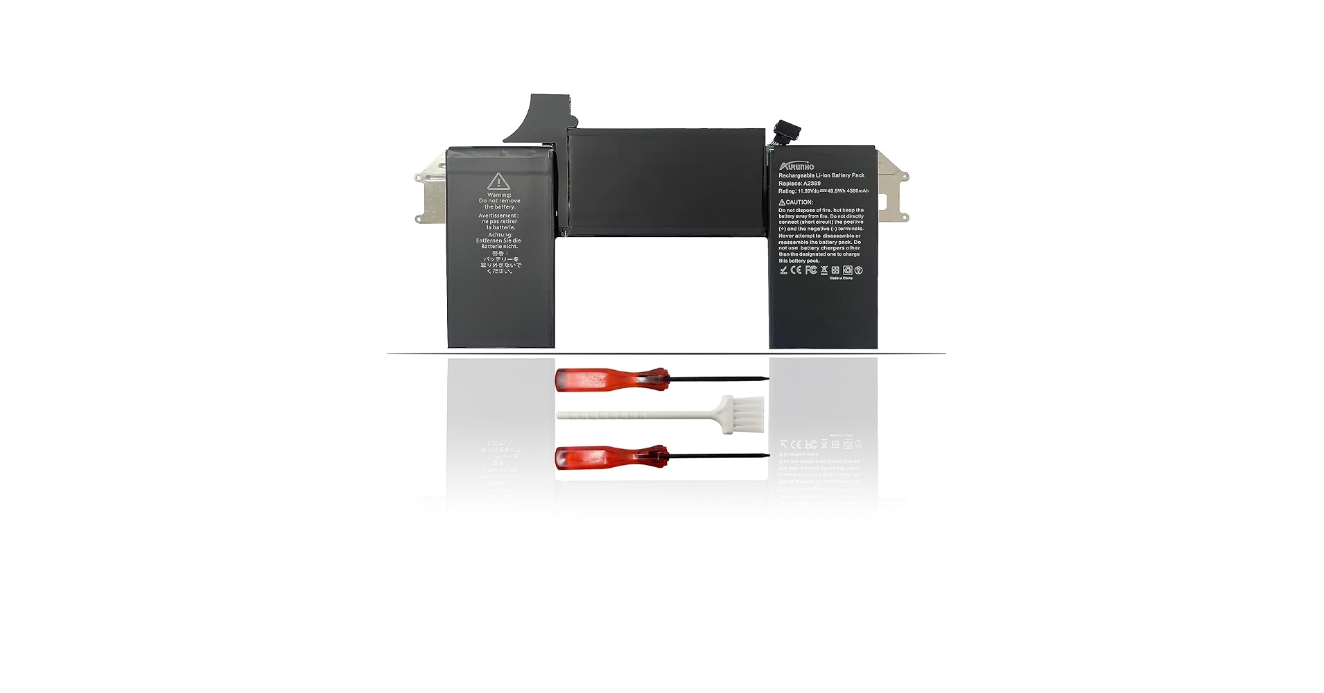 Amazon.com: AURUNHO A2389 Laptop Battery Replacement for