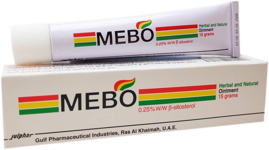 MEBO Burn Cream Skin Healing Ointment Wound & Scar No Marks Care Fast First Aid Health Beauty Care (1 Tube = 15 grams)