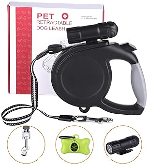 double retractable leash