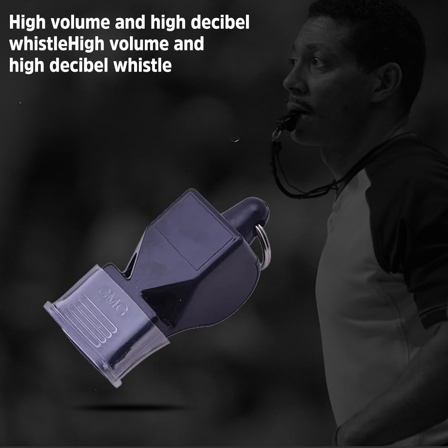 Fischietto - Fischietto Professionale per Allenatori, Fischietto da Arbitro Classico con Cordino Resistente, Ideale per Calcio, Basket e Sport all'Aria Aperta.