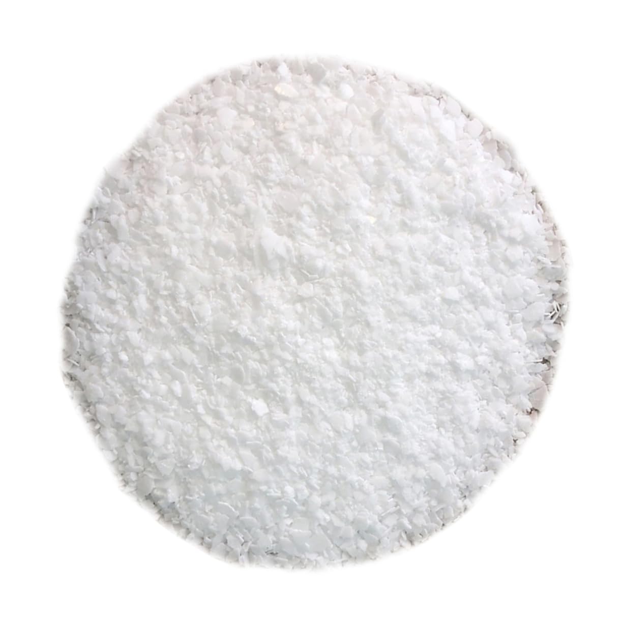 LIFKOME Scaglie di Cera di Palma Bianco per Materiale Fai da Te Candele Profumate, Facile da Usare per Candele Fatto a Mano, Confezione da 1 Sacchetto per Creazioni Artigianali