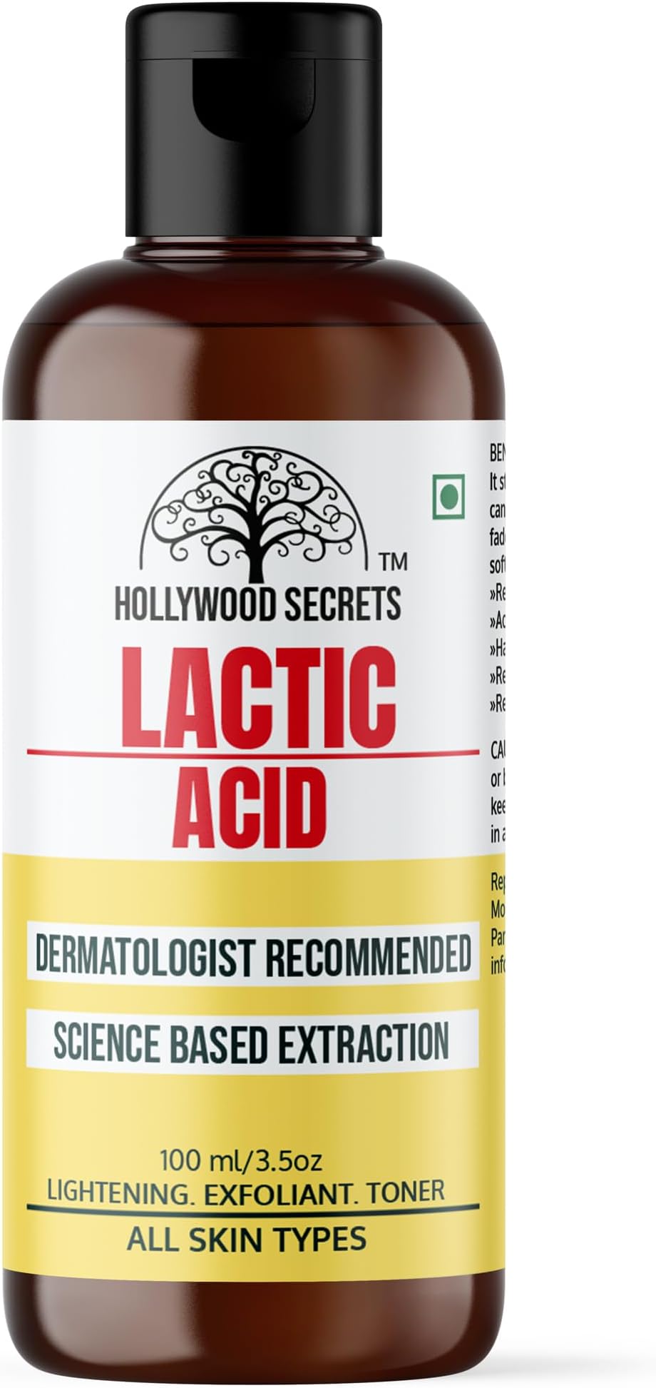 Pure Raw DIY 88% Lactic Acid Liquid 100 ml