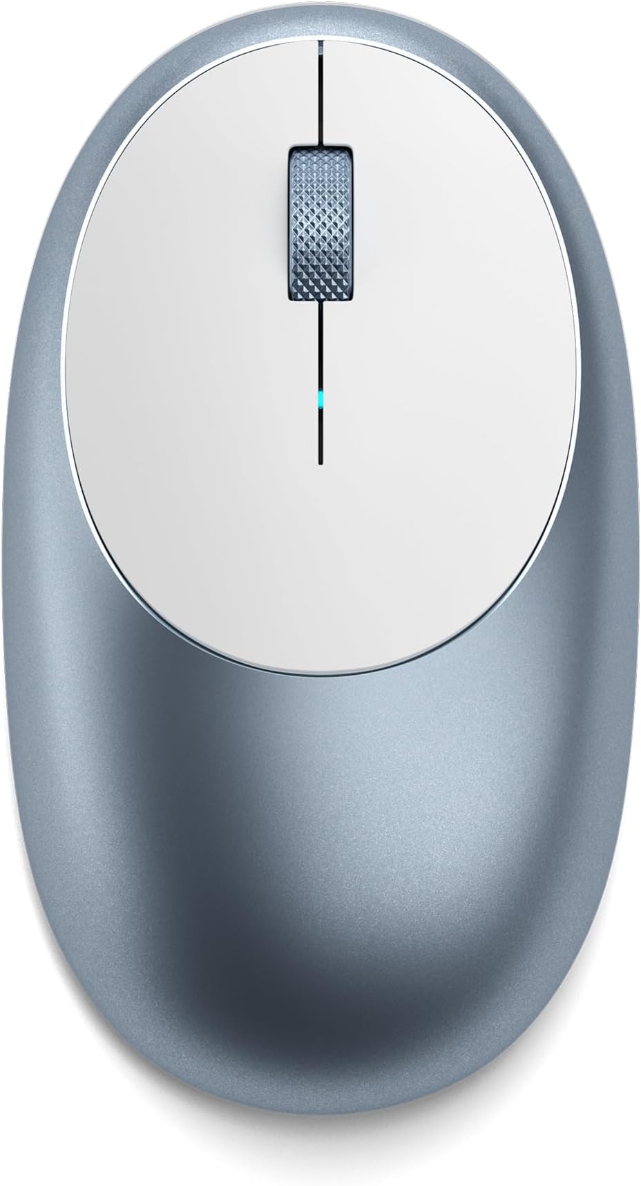 Satechi M1 Wireless Bluetooth Mouse, USB-C Rechargeable, 1200 DPI, Compact & Portable, for MacBook Air & Pro M5 M4, iPad Air & Pro M5 M4 M3, iPad Mini, Mac Mini, iMac & Windows - Blue