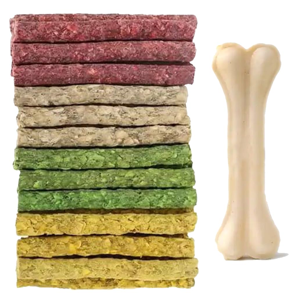 SPUNKY PETS Drools Dog Dry Food | Mix Flavor Munchy Chew Sticks with 4 Inch Bone Calcium Bones Combo Pack Dog Treat (Pack of 2) (B0CY7YZP4P) Amazon Price History, Amazon Price Tracker