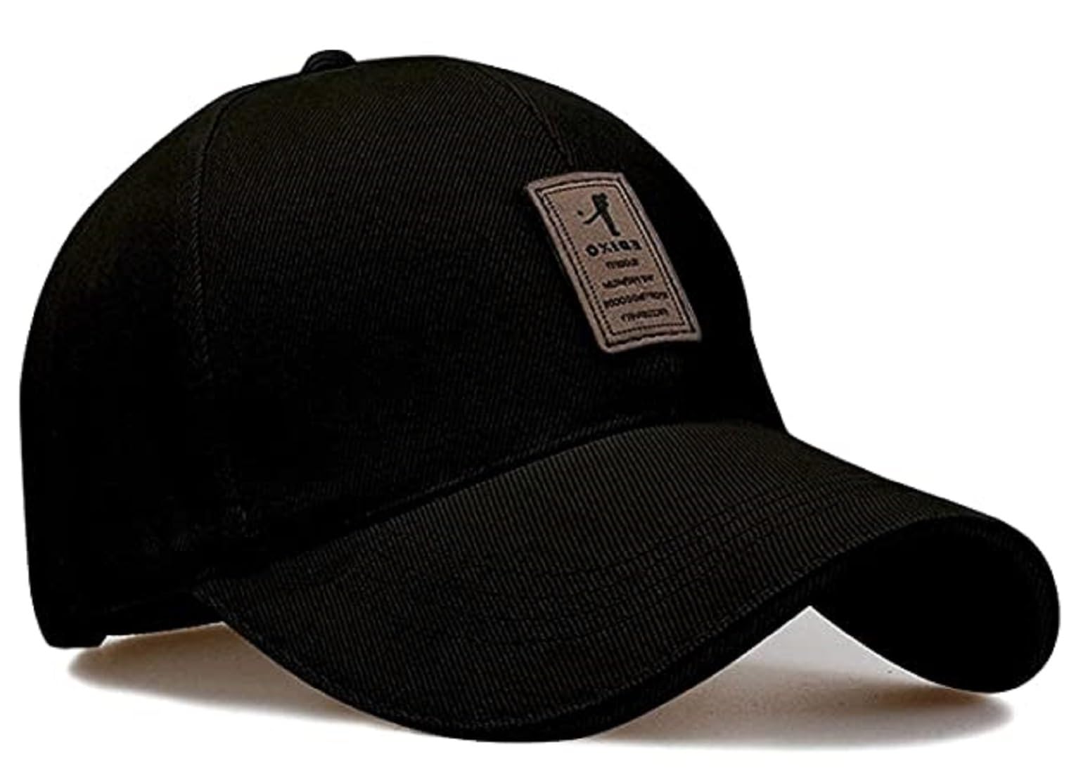 CAPITEUM Cotton Stylish Sport Baseball Cap & Stylish Aviator Wayfarer Sunglass for Men's and Boy's (Pack of 2) Black, Free Size 2