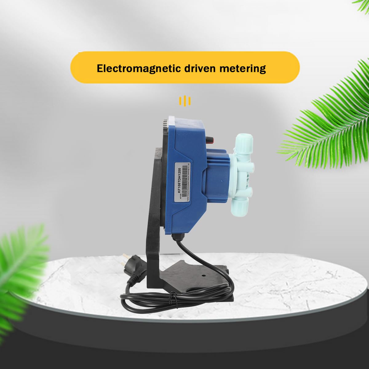 Elektromagnetischer Antrieb Dosierpumpe 40W 20L/h IP65 | Elektromagnetische Pumpe Dosierpumpe, Durchflussmenge für Flüssigkeitsdosierung