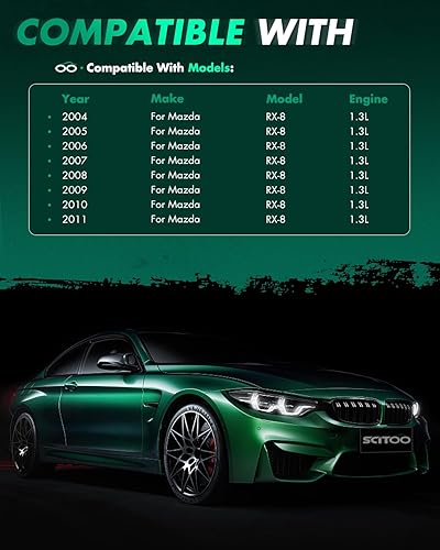 Vista 1177 de SCITOO 1 bobinas de encendido con 4 bujías de iridio para Chevrolet 2011-2015 Cruze 1.4L 2016 Cruze Limited 1.4L 2012-2020 Sonic 1.4L 2013-2021 Trax