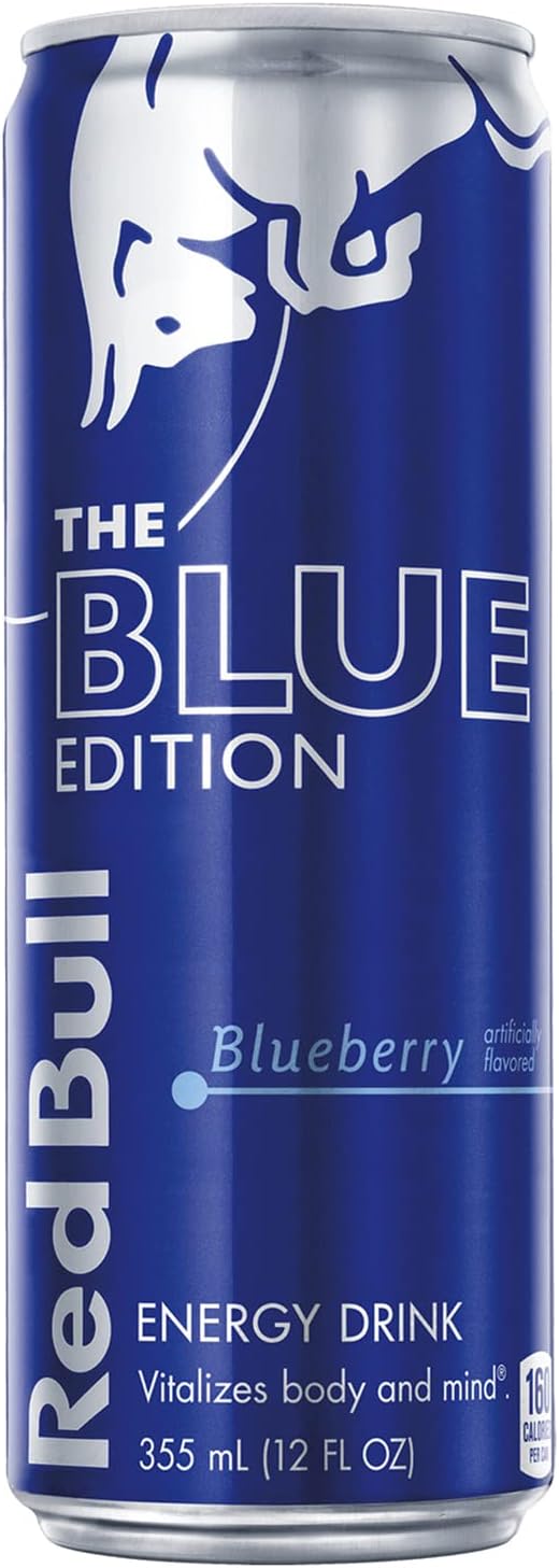 Red Bull Energy Drink, The Blue Edition, 12 Fl Oz