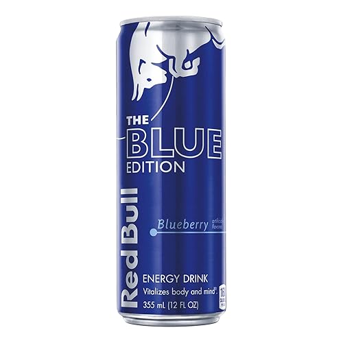 Vista 30 de Red Bull Yellow Edition - Bebida energética tropical, con 80 mg de cafeína más taurina y vitaminas B, 8.4 onzas líquidas, paquete de 24 latas