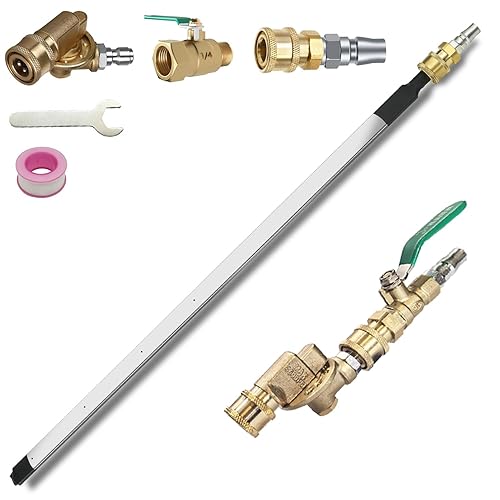 Lucstar Radiator Cleaning Wand & Car A/C Condenser Cleaner, Engine