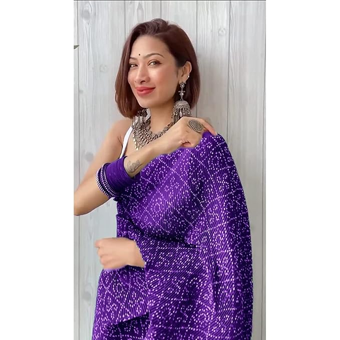 Georgette Saree Full View