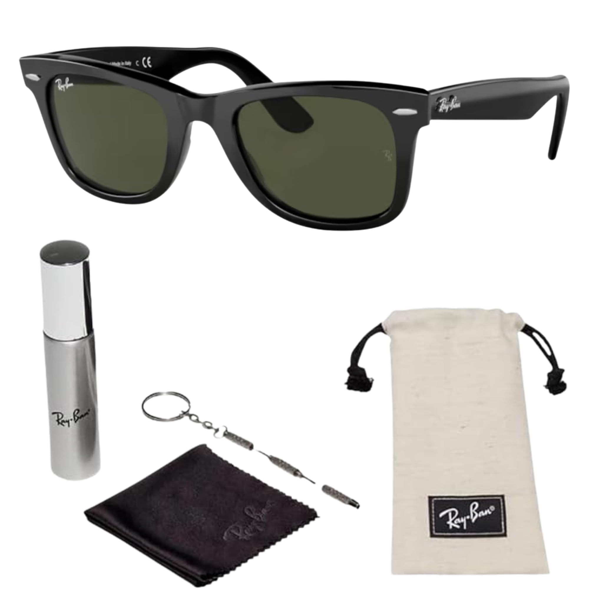 t*4様 Ray-Ban RB2140 ブラック サングラス Amazon | Ray-Ban RB2140 オリジナル ウェイファーラー バイオ