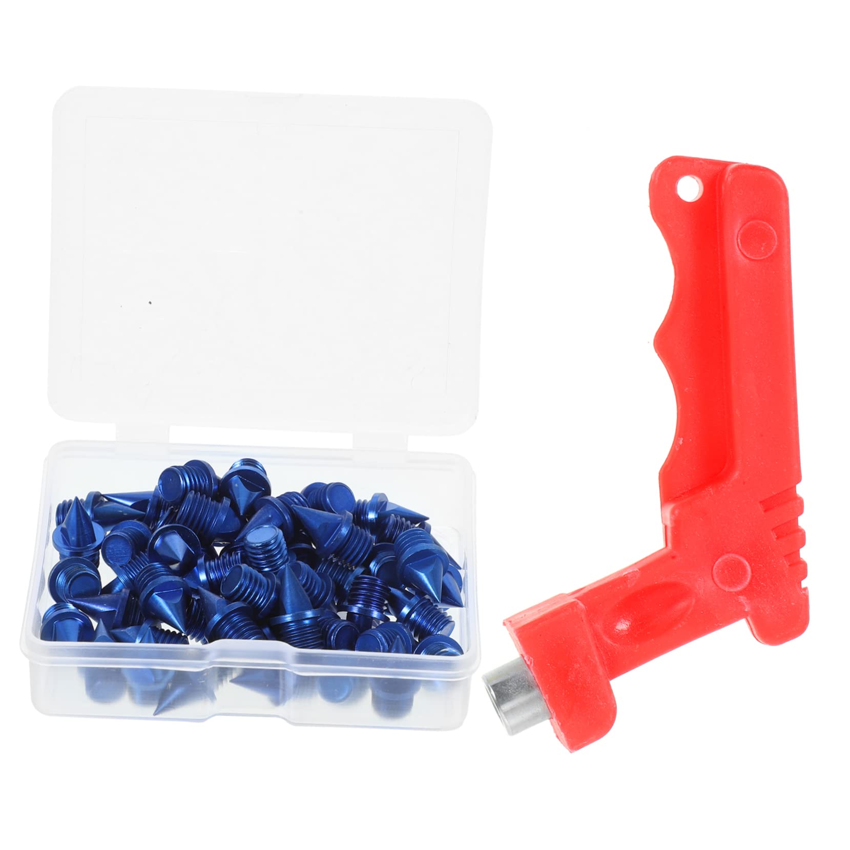BESPORTBLE Caja De 2 Juegos De Clavos Clavos Cortos Zapatos De Clavos De Acero Acero Dorado Plástico