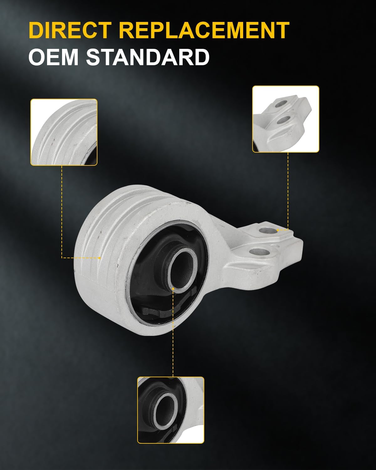 OCPTY Engine Motor Mount Compatible for Ford Escape 2005-2012 for Mazda Tribute 2005-2011 for Mercury Mariner 2005-2011 Tribute Mariner # A5412 A5441 A5446 A5481 Set of 4