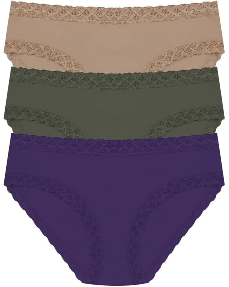 Natori Bliss Girl Brief 3-Pack Panties - Main View