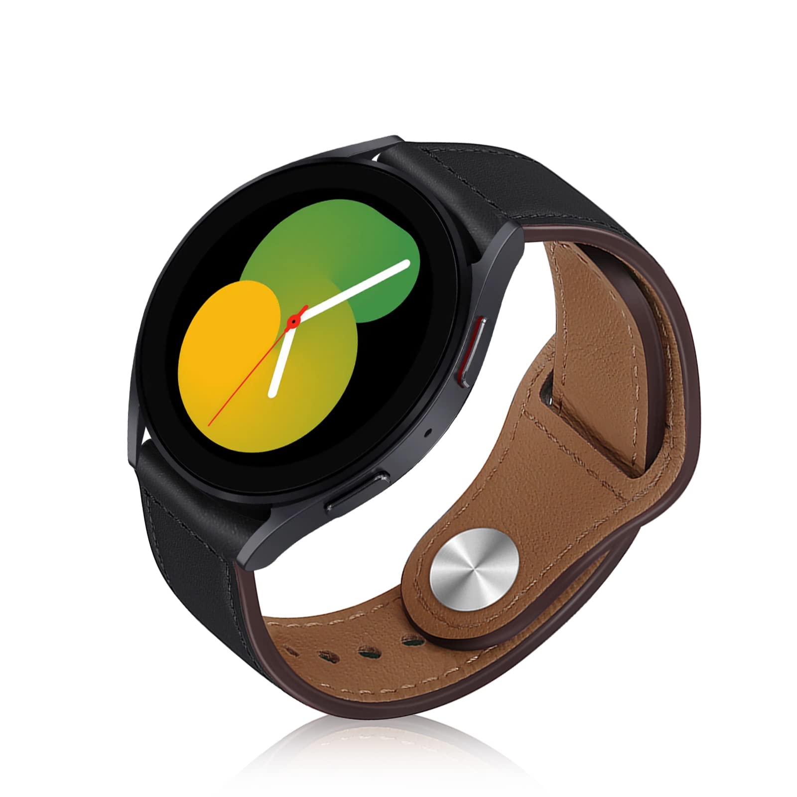 Amazon.co.jp: [LuFiYa] 20mmレザーバンド Samsung Galaxy Watch FE 