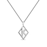 Kappa Alpha Psi Diamond K pendant necklace
