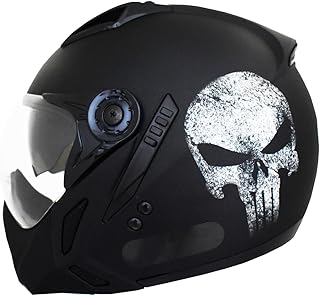 Capacete Justiceiro Aberto Peels Mirage Preto Fosco Queixeira