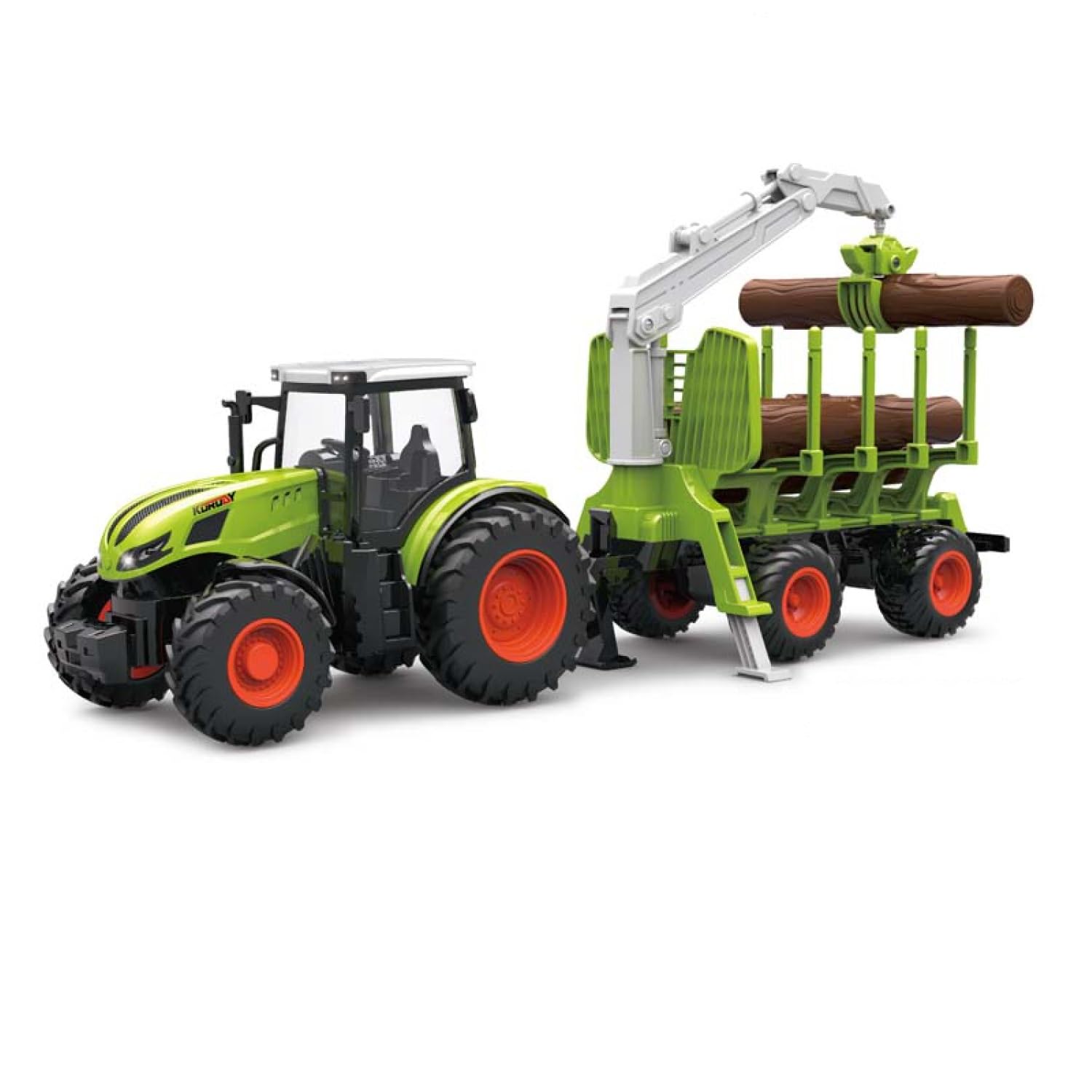 Korody RC 1:24 TRACTOR LOG GRAB W/TRAILER