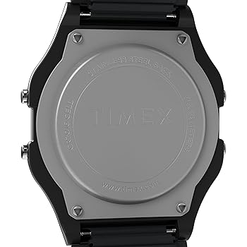 Amazon.com: Timex T80 34mm Watch – Black with Stainless