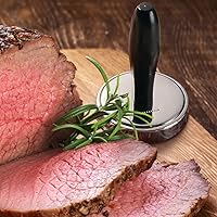 Vista 7 de Bellemain Aplanador de carne, ablandador de carne de fácil agarre, mazo de carne de acero inoxidable para cocinar, martillo de carne, ablandador