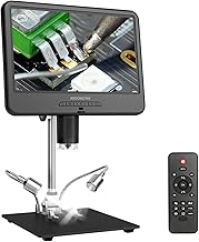 Weytoll Professional Digital Microscope 12 Million IPS Touch Screen 260x Magnification