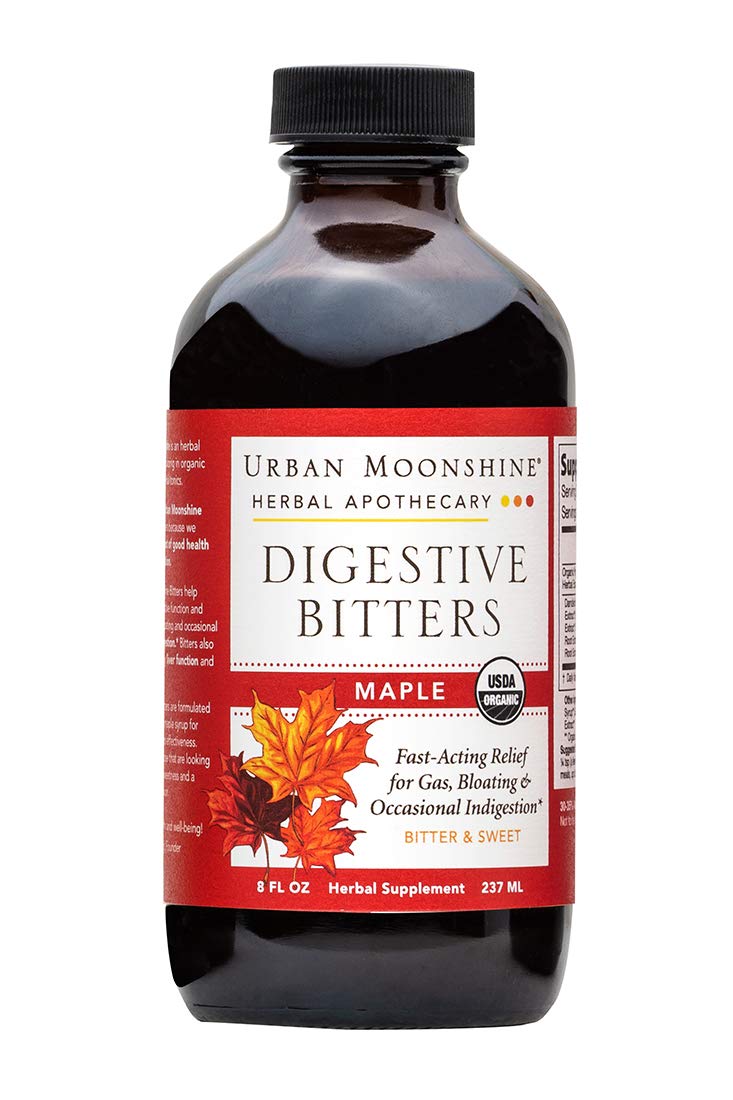 Urban Moonshine Maple Digestive Bitters Organic Herbal