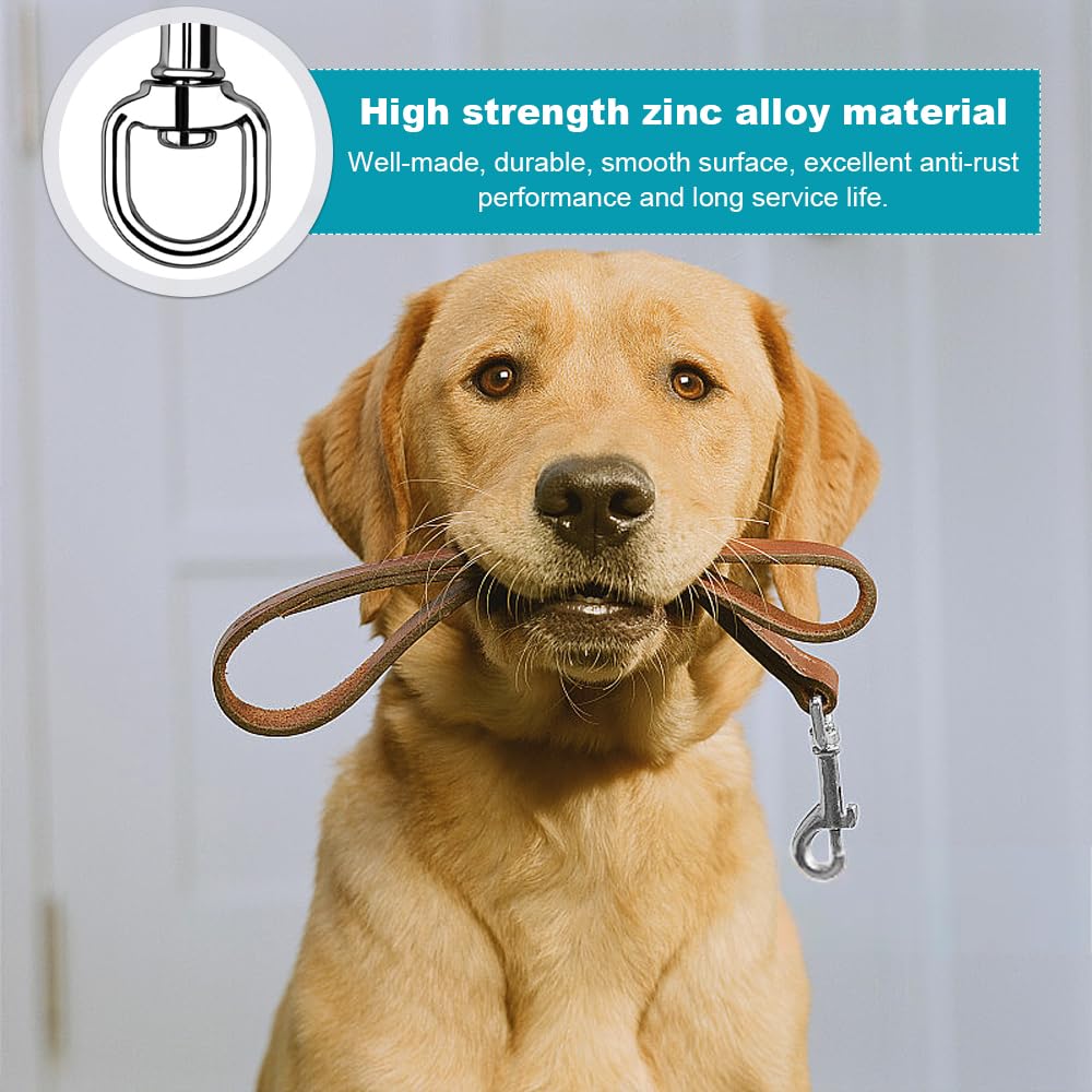 Heavy Duty Trigger Clips Clasp, 8PCS Dog Lead Clip Clasp, 360°Swivel Trigger Clips Swivel Snap Hooks - Image 4