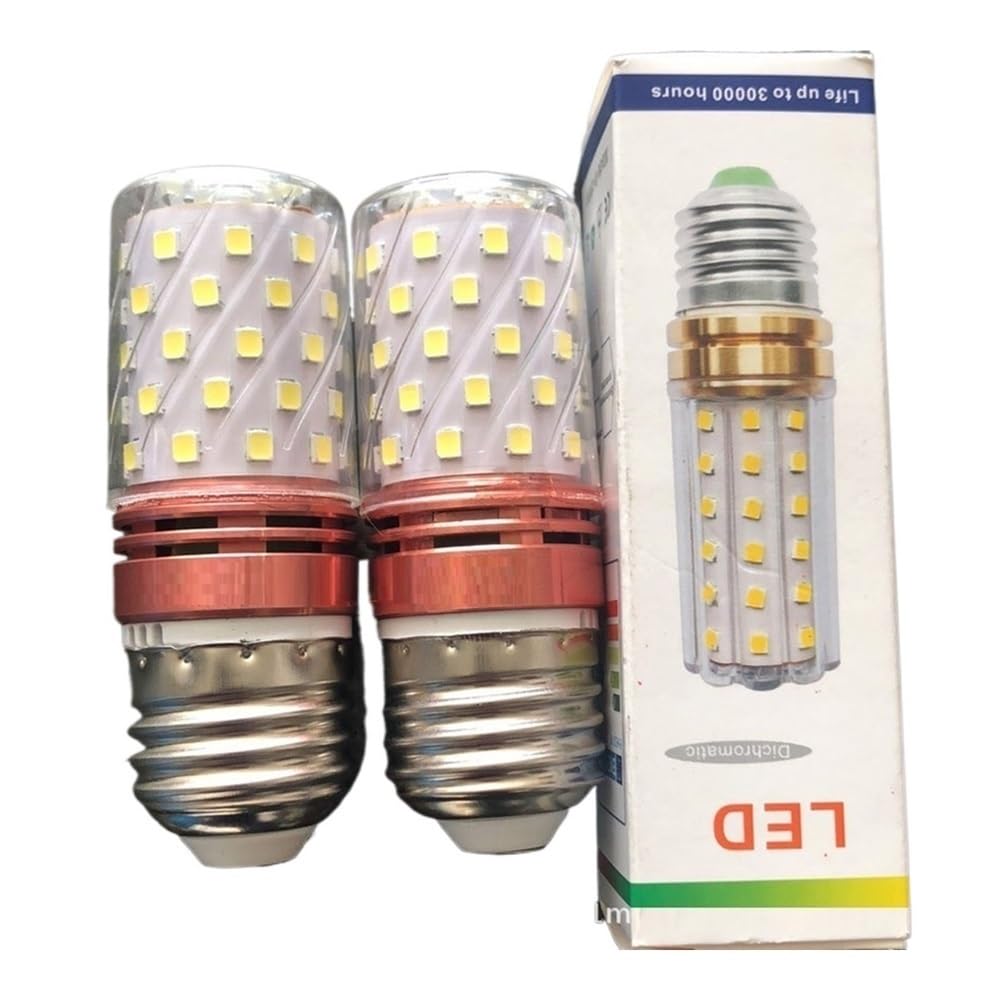 Żarówki LED, 20 sztuk, E27/E14, AC85-265 V, oświetlenie gospodarstwa domowego, lampa kolbowa, ciepła biel, trójkolorowe światło świecy wiszącej