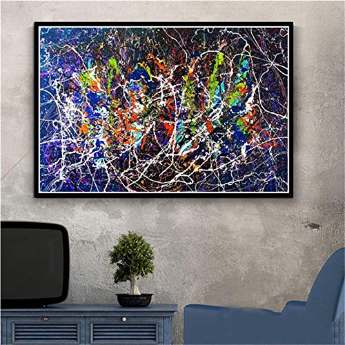 Art abstrait affiches pour habiller un mur vide avec style vintage 40x60